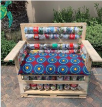 New Ecobrick Bench