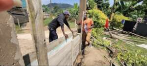 Constructing the Front Wall
