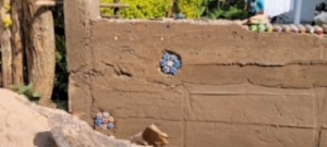 Ecobrick Designs in the Wall
