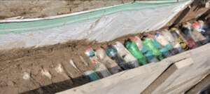Using Ecobricks to Build the Wall