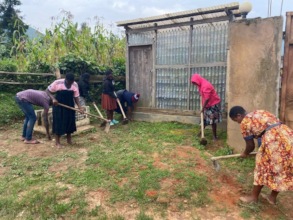 Students Working at the Greenhouse