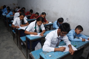 Students on Essay Competition