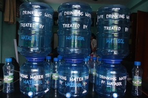 Water Dispensaries and Jars to Distribute inSchool