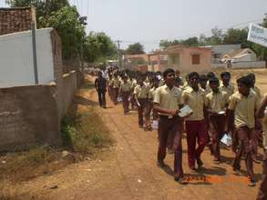 Awareness on climate change to school children