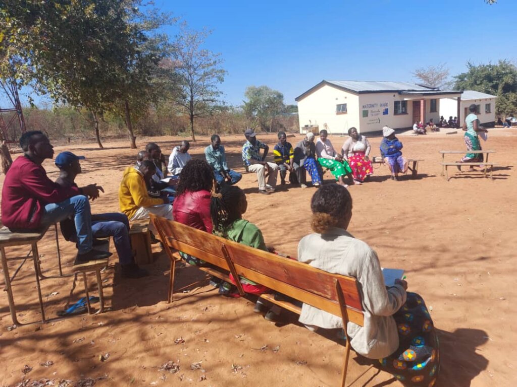 Community engagement in Simonga