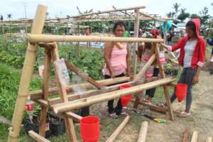 Training volunteers