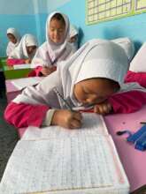 Mahnaz in class