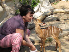 Baby Nyalou with Michele