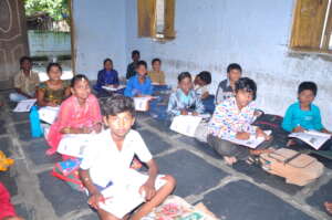 Classroom children sitting in Flooring