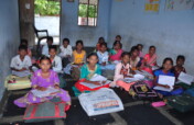 School Benches for a slum school in India