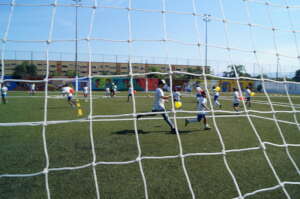 Students in sport class