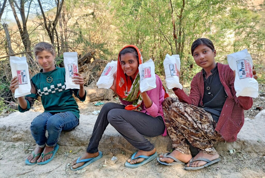 Be Free! Happy Period with Sanitary Napkins