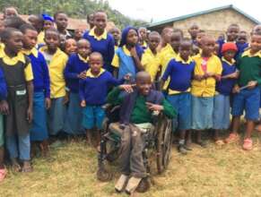 Children at Irindiro Special School in Kenya.