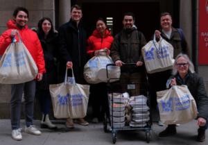 Group photo of a Food Rescue Tour