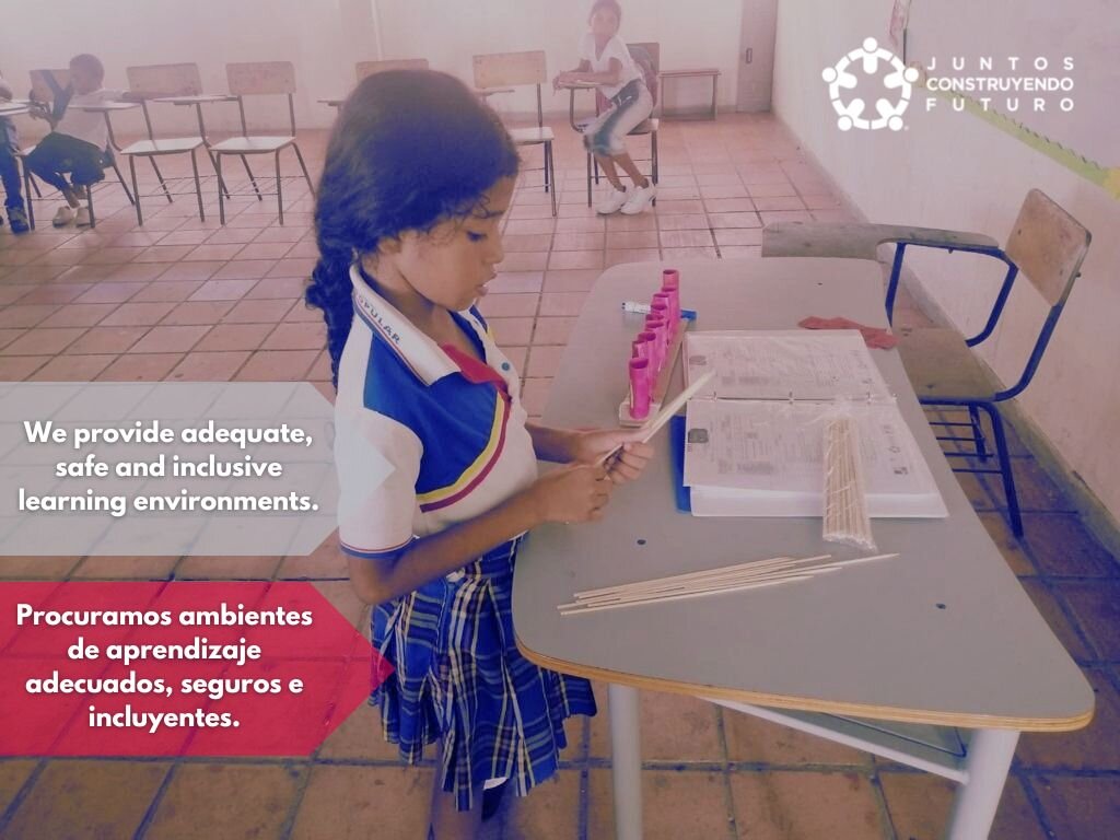 SCHOOL PERMANENCE FOR 2,500 CHILDREN IN LA GUAJIRA