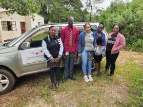 UP Zambia team home visit in Chongwe