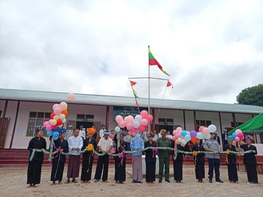 Opening of new school building w/ teacher housing