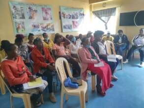 Community Women volunteer counsellors in training