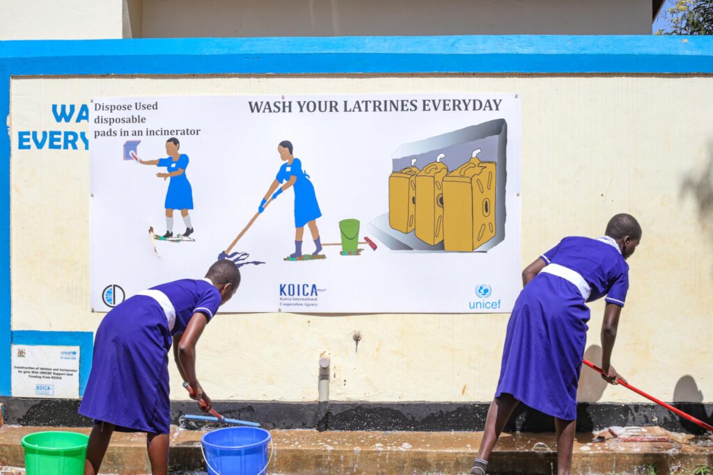 Increasing access to safe drinking water & hygiene