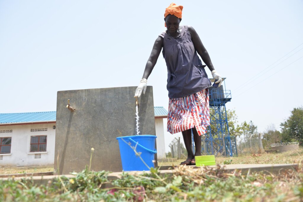 Increasing access to safe drinking water & hygiene