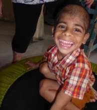 The happy children at Raksha