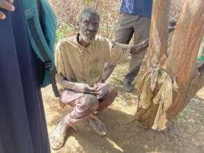 An older man who lost his wife and daughter