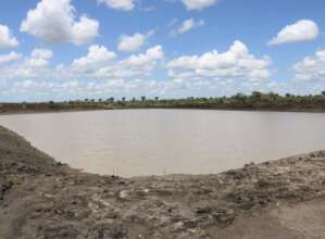 The water storage tank filled up in just one day