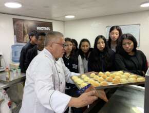 We also visited Minerva's working areas