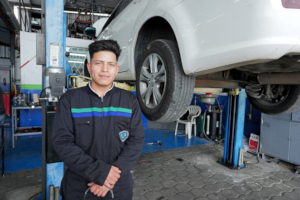 Victor builds his future through mechanics