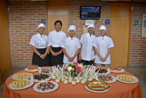 The team of young gastronomic entrepreneurs