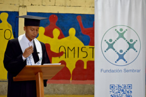 Luis, the best graduate of the third promotion