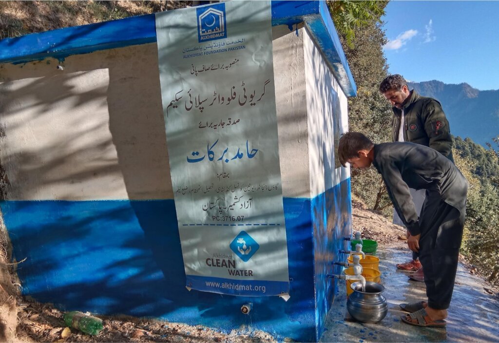 Gravity Flow Clean Water for North Pakistan