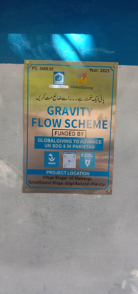 Gravity Flow Clean Water for North Pakistan