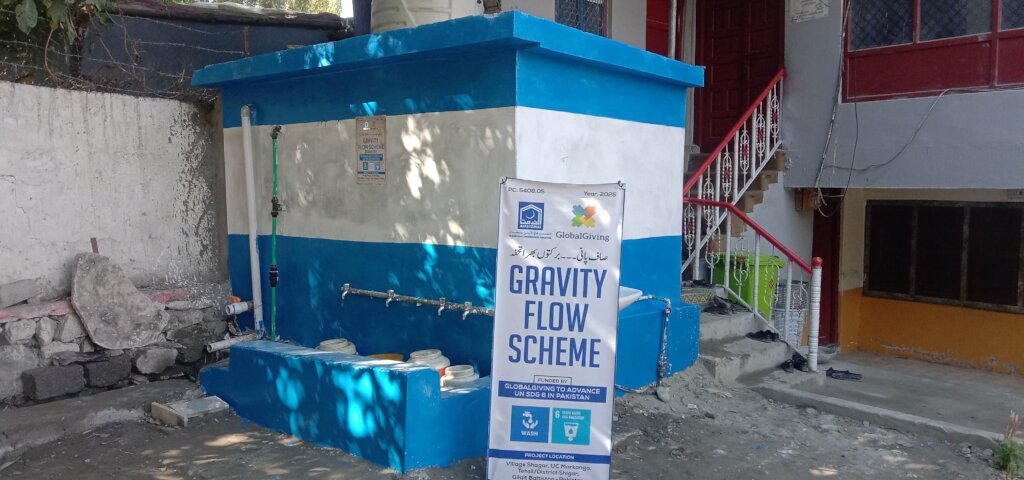 Gravity Flow Clean Water for North Pakistan