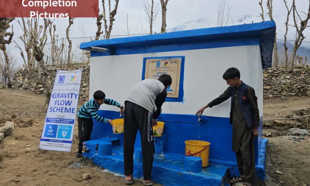 Gravity Flow Clean Water for North Pakistan