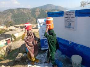 Gravity Flow Clean Water for North Pakistan