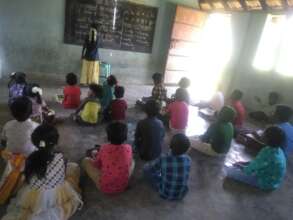 Toilet facilities to village school