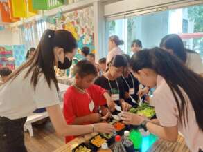 Meals prepared by our volunteers.