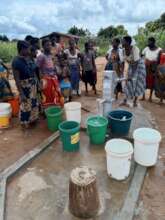 Chizuma Village Women Around Repaired Well