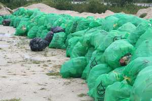 The volume of trash is amazing