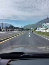 The southern highway in Guatemala