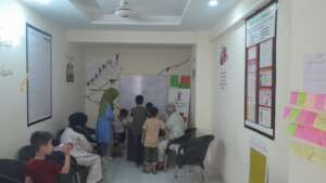 Medical camp for the Afghan women & Children