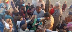 Gifts distributed among Afghan Refugee Children