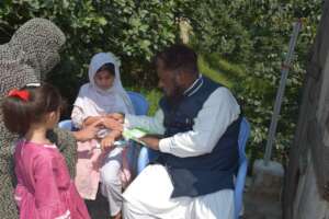 Medical Camp for Afghan Refugee