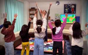 Arms up! An active JOEE lesson.