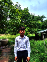 Phat, a Grade 12 student in Varin High School