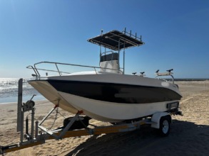 The vessel before Being retrofitted for purpose