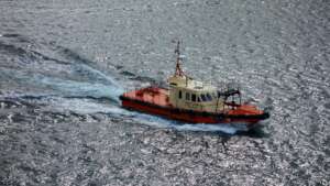 Patrol boat scanning for Abelone poachers