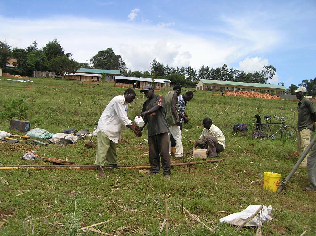 PLANTING TREES IN 50 SCHOOLS IN KENYA