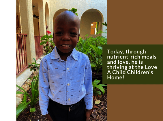 Love a child those in food crisis